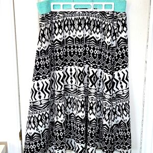LuLaRoe Lola Skirt Large Tribal